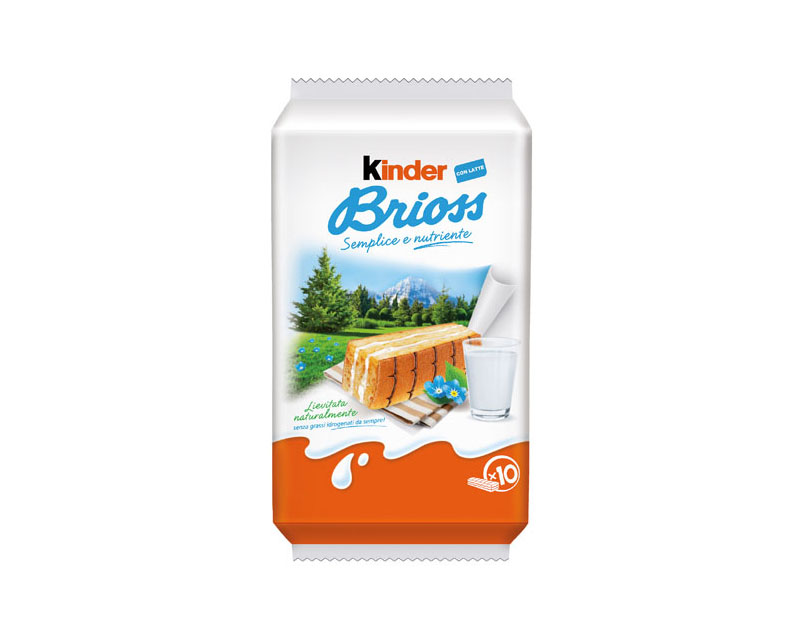 Poza Prăjitură cu lapte KINDER Brioss